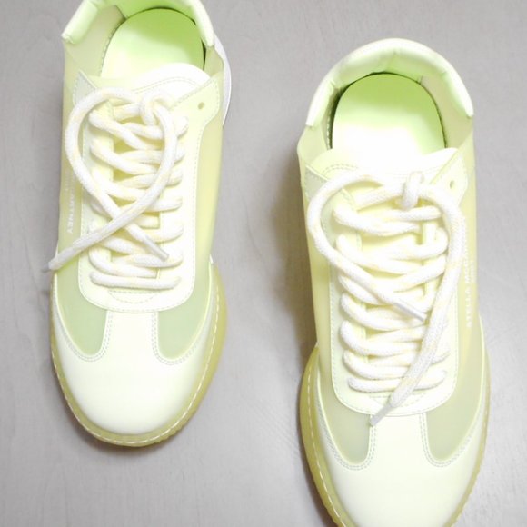 Stella McCartney Yellow Loop Sneaker  size  10B - Picture 8 of 12